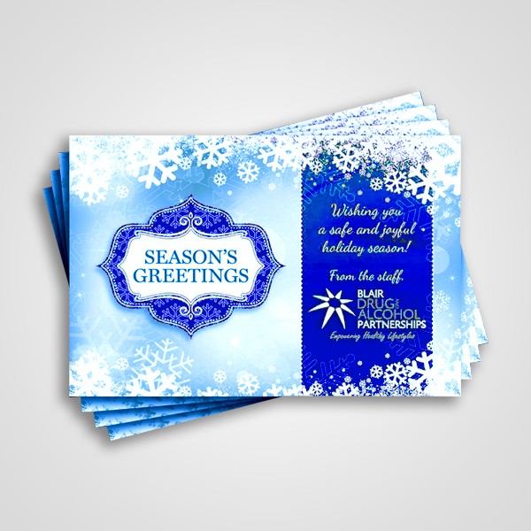 A5 Greeting Card-Single side Logo