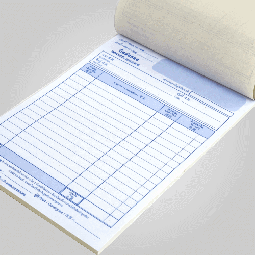 Invoice A5 2 Ply Logo