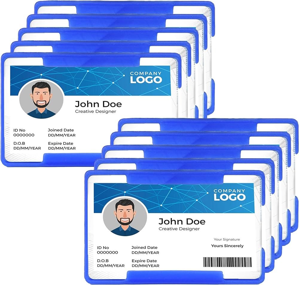 Hard PVC ID Holder Cover Image