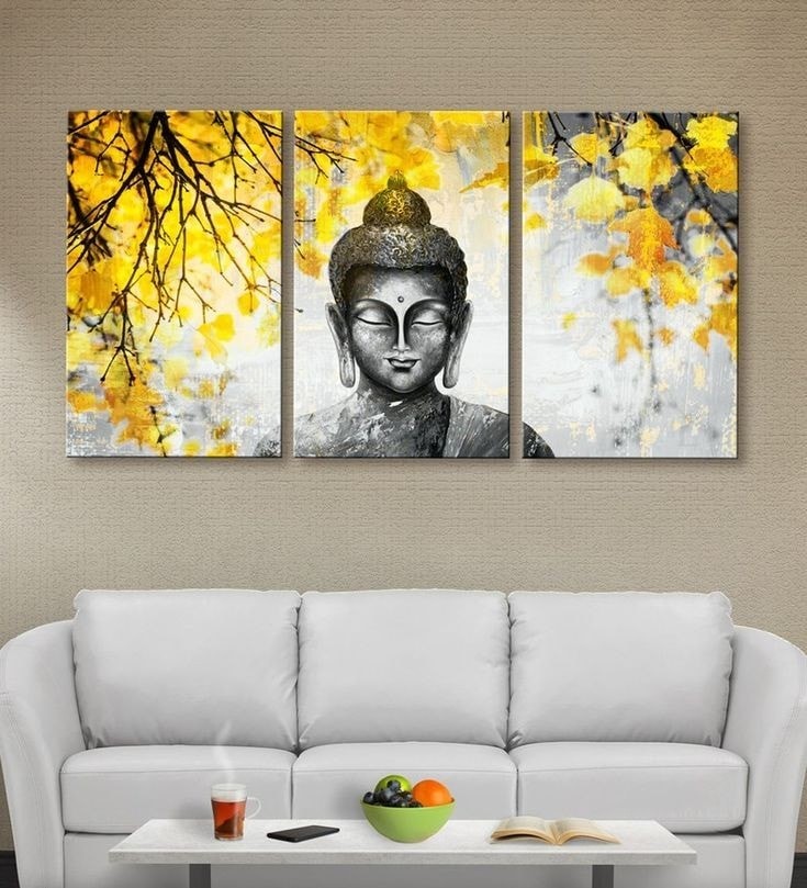 Gautam Buddha Canvas Image