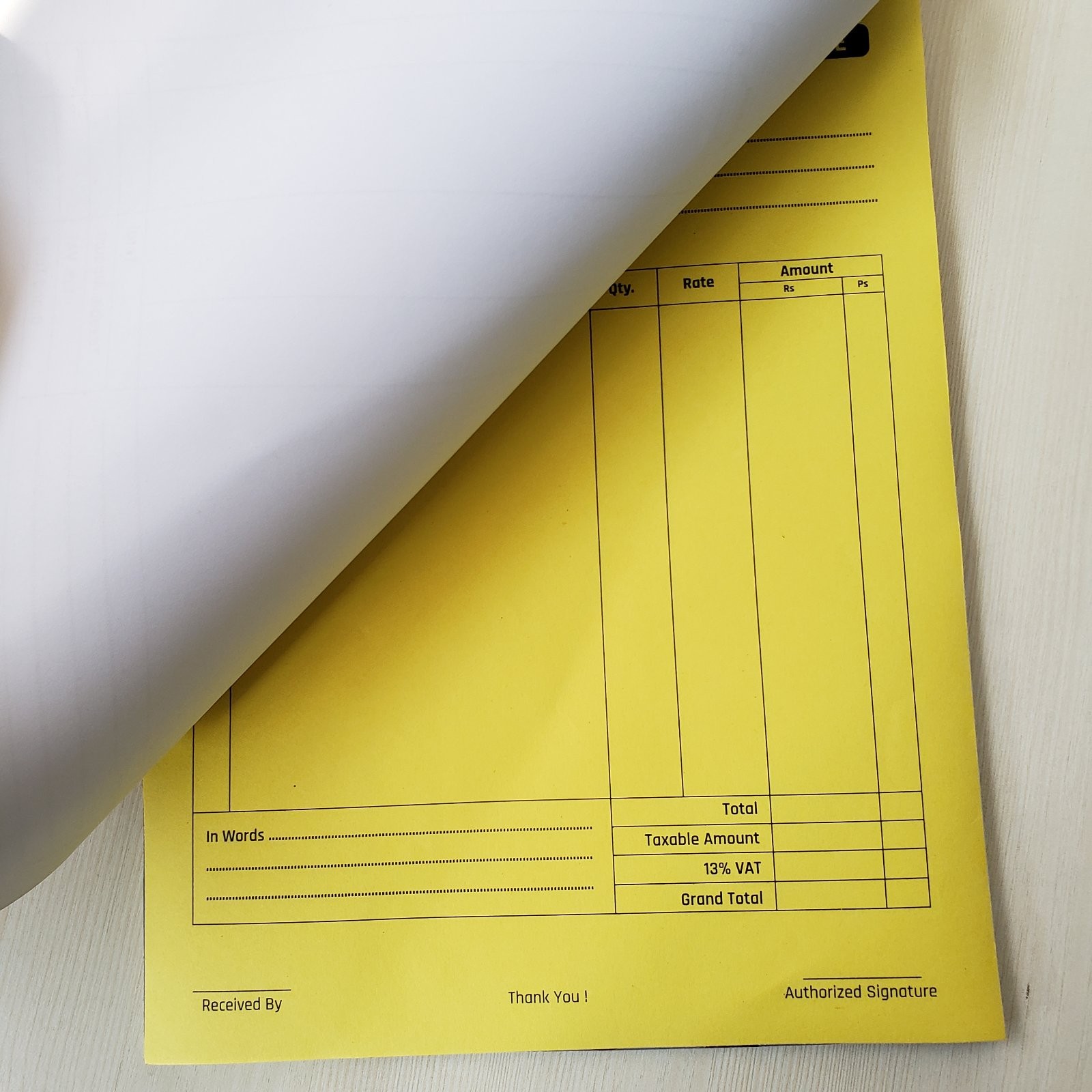 Tax Invoice (3 ply) -A4 Cover Image